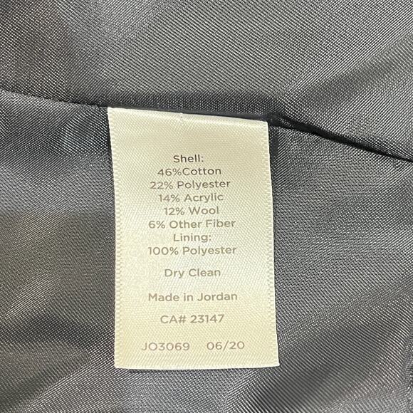 Talbots Houndstooth Blazer Wool Blend Women’s Size 12 - Picture 10 of 11